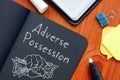 Adverse Possession is shown using the text