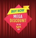 Hot Price Poster, Exclusive Offer, Business Vector Royalty Free Stock Photo