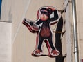 Advertisement: Monkey Holding A German Berliner Kindl Beer In Berlin, Germany