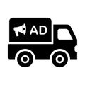 Advertisement Truck Icon