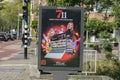 Advertising Billboard 711 Online Casino At Amsterdam The Netherlands 29-9-2022