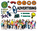 Advertising Commercial Online Marketing Shopping Concept