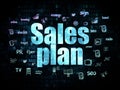 Advertising concept: Sales Plan on Digital