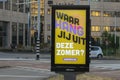 Advertising Jcdecaux At Amsterdam The Netherlands 24-6-2023 Royalty Free Stock Photo