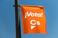 Advertising for Madrid local election 2019 for `Ciudadanos` party