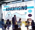 Advertising Marketing Business Promotion Concept Royalty Free Stock Photo