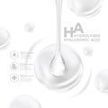 hydrolyzed hyaluronic acid serum Skin Care Cosmetic