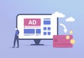 Advertising Revenue - increasing and optimization online pay per click AD revenue for boost lead generation and growth