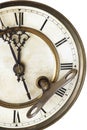 Advices of old clock