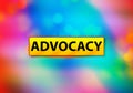 Advocacy Abstract Colorful Background Bokeh Design Illustration