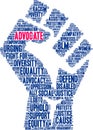 Advocate Word Cloud