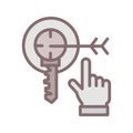Adwords fill vector icon which can easily modify or edit