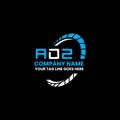 ADZ letter logo creative design with vector graphic, ADZ Royalty Free Stock Photo