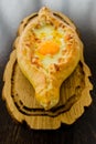 Adzharian khachapuri