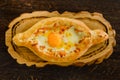 Adzharian khachapuri