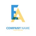 AE EA initial logo concept