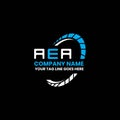 AEA letter logo creative design with vector graphic, AEA Royalty Free Stock Photo