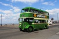 AEC Regent 111 vintage double deck bus, Morecambe