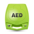 AED - automated external defibrillator device Royalty Free Stock Photo