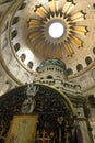 The Aedicule and Dome of the Anastasis. Church of the Holy Sepulchre. Jerusalem