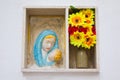 Aedicule votive. Monopoli. Puglia. Italy. Royalty Free Stock Photo