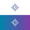 aee tech initial logo design icon for technology, Digital, Tech business, aee tech logo, aee technology logo