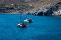 Aegean Sea Boats Royalty Free Stock Photo