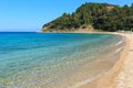 Aegean sea coast Chalkidiki, Greece. Royalty Free Stock Photo