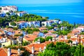 The Aegean Sea at Kusadasi Turkey Royalty Free Stock Photo