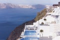 Aegean sea view with Volcanic nature, Greece, Santorini Royalty Free Stock Photo