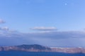 Aegean sea view with Volcanic nature, Greece, Santorini Royalty Free Stock Photo