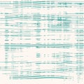 Aegean teal broken stripe seamless background with grunge wave texture. Summer coastal living style rustic grunge home