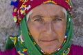 Portrait of local woman in Aegean, Turkey