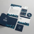 Aegis solutions professional branding package Royalty Free Stock Photo