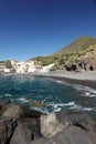 Rinella village, the Aeolian islands, Sicily, Italy Royalty Free Stock Photo