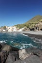 Rinella village, the Aeolian islands, Sicily, Italy Royalty Free Stock Photo