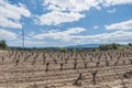 Aeolic Windmills at Catalonia, Spain Royalty Free Stock Photo