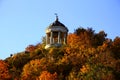 Aeolus Harp In Autumntime. Pyatigorsk Landmarks And Monuments Royalty Free Stock Photo