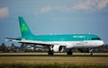 Aer Lingus Airbus 320 Royalty Free Stock Photo