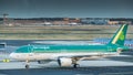 Aer Lingus Airbus A320 arriving in Frankfurt