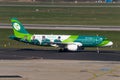 Aer Lingus Airbus A320 `Irish Rugby Team livery`