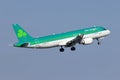 Aer Lingus on sky, departure to destination