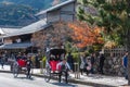 Aera of Togetsu-kyo bridge at Arashiyama district.