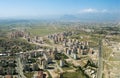 Aeral view on Kayseri town in Cappadocia, Turkey