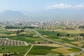 Aeral view on Kayseri town in Cappadocia, Turkey