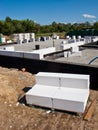 Aerated concrete block