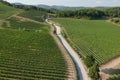 Aereal view chianti Royalty Free Stock Photo