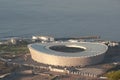 Aereial view of Green Point Stadium Cape Town Royalty Free Stock Photo