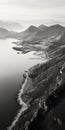 Black And White Aerial Photography Serene Landscapes And Luminist Compositions
