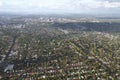 Aerial adelaide city Royalty Free Stock Photo